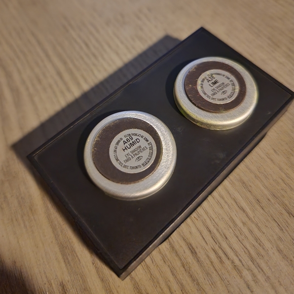 Mac Eyeshadow HUMID & LIME case included - Picture 6 of 7